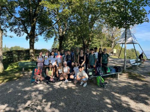 Klassenfoto auf dem Gurten