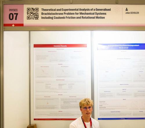 Posterpräsentation am EUCYS 2023