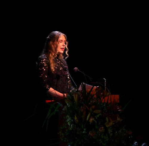 Maturarednerin Antonia Campean